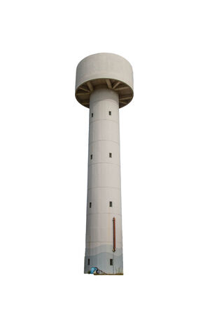 The water tower tank in the country of Thailand.の写真素材