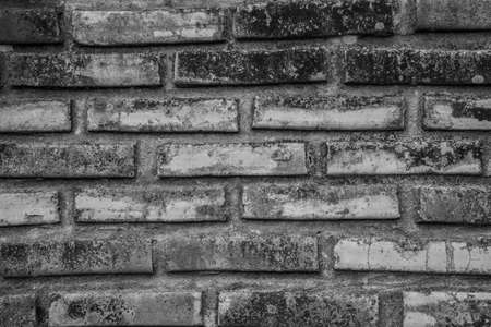 Old wall in the temple for background.の写真素材