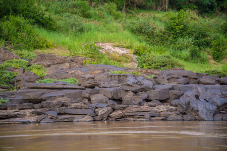 3000 bok ,Sam pan bok, Ubon-ratchathani, Grand Canyon of Thailand の写真素材