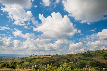 Green Mountain The rich vegetation in Thailand, KHAO KHO, Abundanceの写真素材