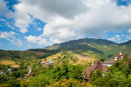 Green Mountain The rich vegetation in Thailand, KHAO KHO, Abundanceの写真素材
