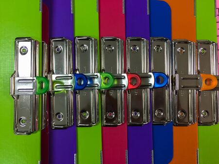 Close up Clip Board for background.の写真素材