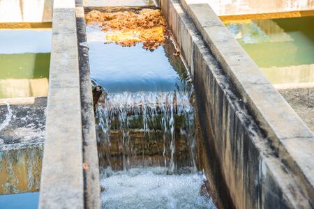 Water treatment plants of the Waterworks in Thailand. Water purificationの写真素材