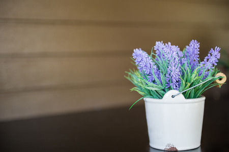 Flowers used to decorate on a table, sensitive focus.の写真素材