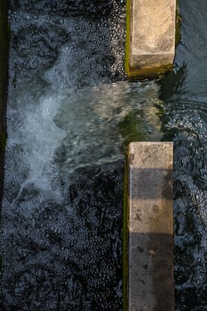 Water treatment process and Water treatment plants of the Waterworks in Thailand.の写真素材