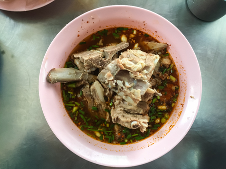 Thai noodles. Asian food, Thai food. delicious food.の写真素材