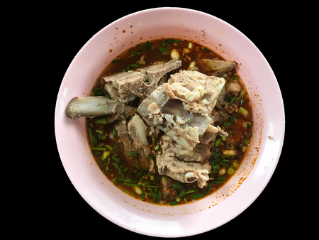 Thai noodles. Asian food, Thai food. delicious food.の写真素材