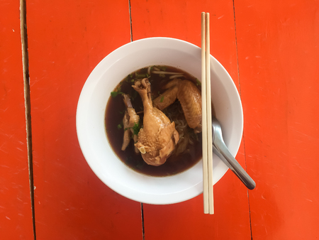 Thai noodles. Asian food, Thai food. delicious food.の写真素材
