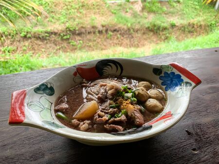 Thai noodles. Asian food, Thai food. delicious food.の写真素材