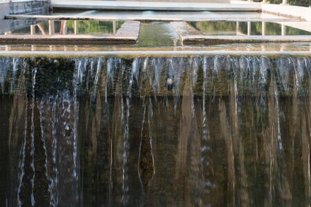 Water treatment process and Water treatment plants of the Waterworks in Thailand.の写真素材