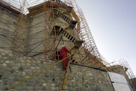 Restoration of the wall Ziri of the Old Citadel in Granada