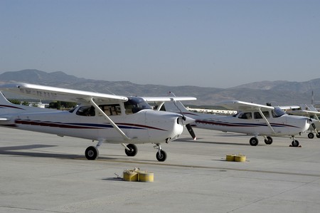 Plane at airport