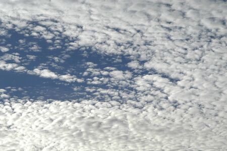 Blue sky with clouds