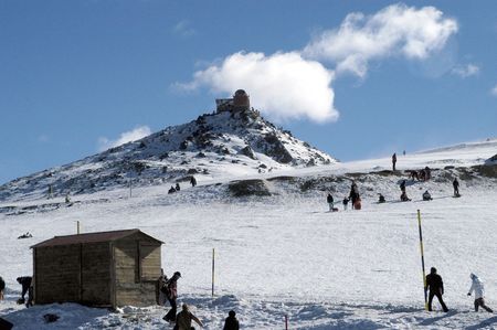 View of Sierra Nevadaの写真素材