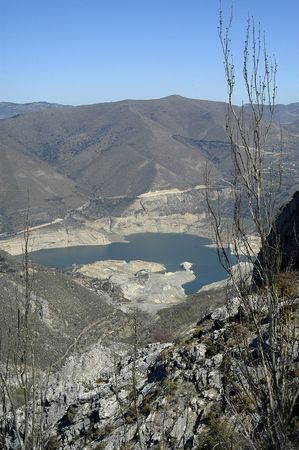 View Channel swamp in Sierra Nevadaの写真素材