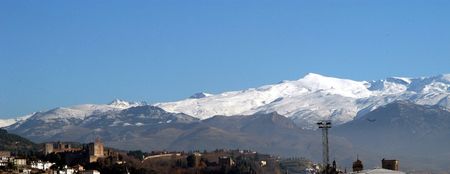 View of Sierra Nevadaの写真素材