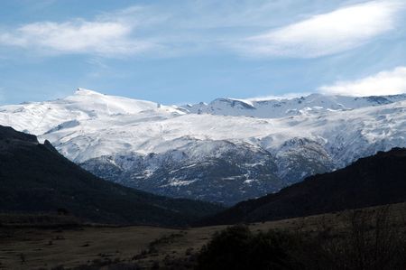 View of Sierra Nevadaの写真素材