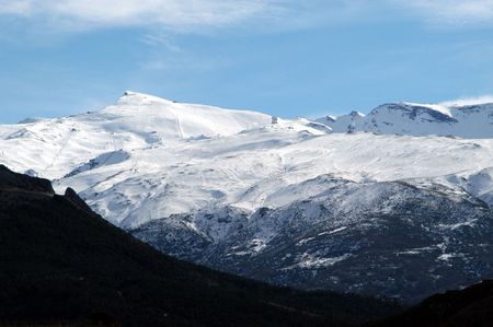 View of Sierra Nevadaの写真素材