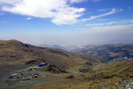View of Sierra Nevadaの写真素材