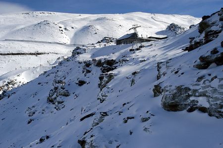 View of Sierra Nevadaの写真素材