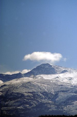 View of Sierra Nevadaの写真素材