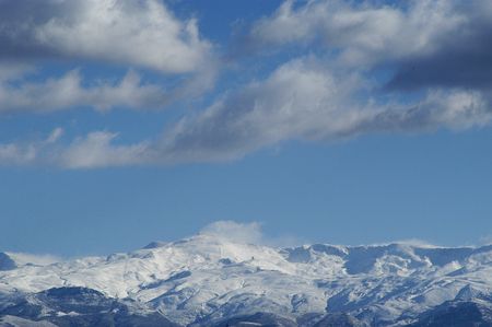 View of Sierra Nevadaの写真素材
