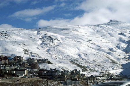 View of Sierra Nevadaの写真素材