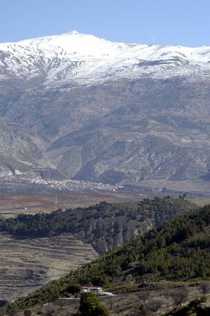 View of Sierra Nevadaの写真素材