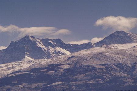 View of Sierra Nevadaの写真素材
