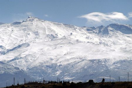View of Sierra Nevadaの写真素材