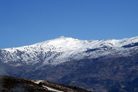 View of Sierra Nevadaの写真素材