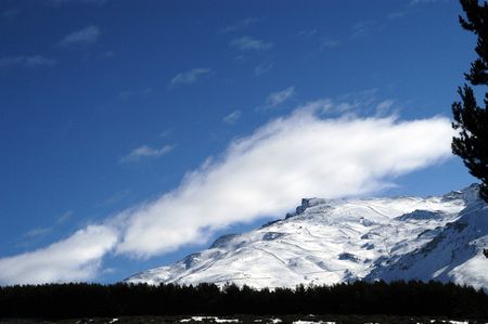 View of Sierra Nevadaの写真素材