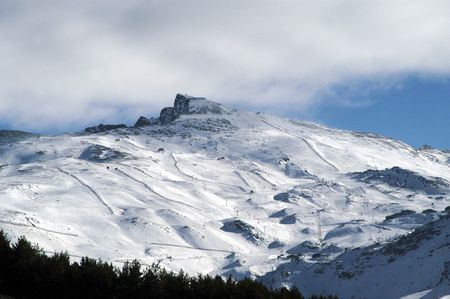 View of Sierra Nevadaの写真素材