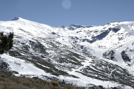 View of Sierra Nevadaの写真素材