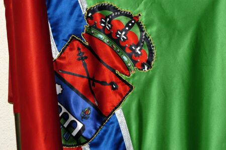 coat of arms of the town of viznar, in the province of granadaの写真素材