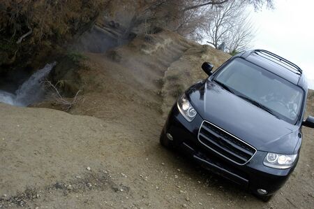 Adventure travel in an SUV 4x4