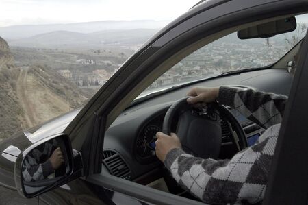 Adventure travel in an SUV 4x4
