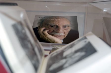 the centennial poet and writer francisco ayala, at the official opening of francisco ayala...