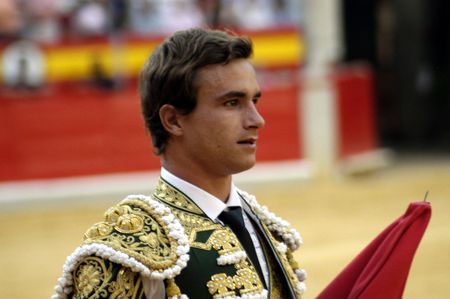 The bullfighter Juan Bautista in the bullfight held in Granada on 3 June 2007, at Feria de Corpusのeditorial素材
