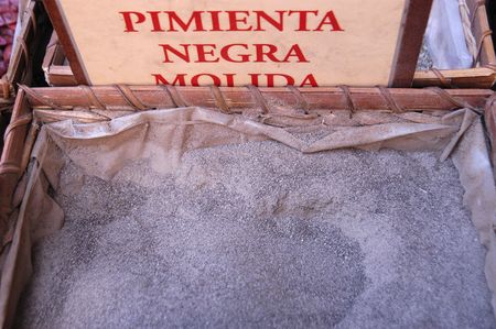 Spices and Herbs - pepperの写真素材