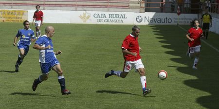 2007/09/02 - Granada - Spain - Soccer match between the Granada 74 and Veraのeditorial素材
