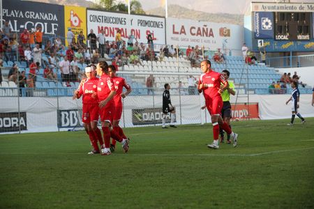 2007/09/02- Motril - Granada - Spain - Football Match Granada 74のeditorial素材