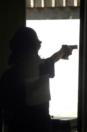 pistol shooting
