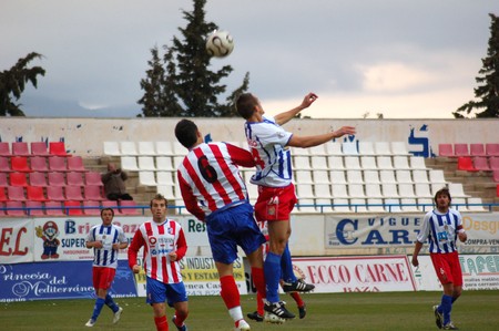 2008/12/16- Baza - Granada - Spain - Football game between the Eagles and Bazaのeditorial素材