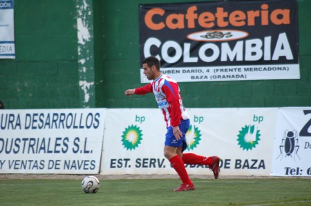 2008/02/03- Baza - Granada - Spain - Football game between Baza and Algecirasのeditorial素材