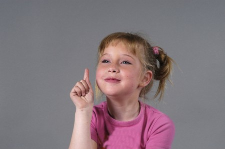 smiling girlの写真素材