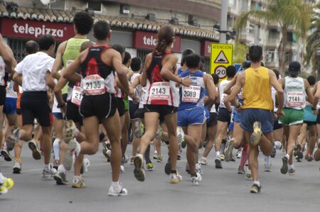 2009/09/20- Motril, Granada, Spain-Marathon Race International Media Motril, Granada Provinceのeditorial素材