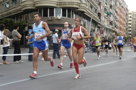 2009/09/20- Motril, Granada, Spain-Marathon Race International Media Motril, Granada Provinceのeditorial素材