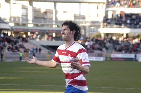 2010/01/31 - Granada - Spain-football game between the Granada and Ecijaのeditorial素材
