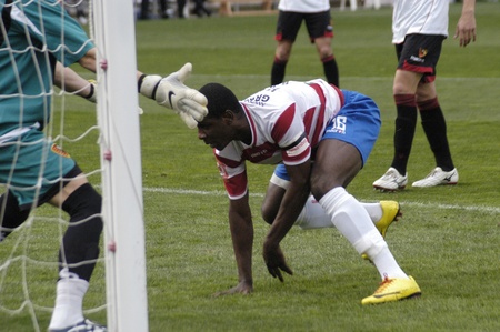 2010/02/28 - Granada - Spain-football game between the Granada and the City Athleticのeditorial素材